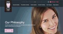 Desktop Screenshot of dentallovingcare.com.au